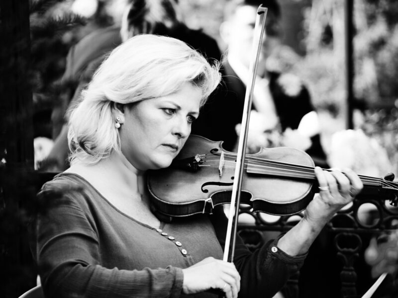 Versatile professional wedding violinist