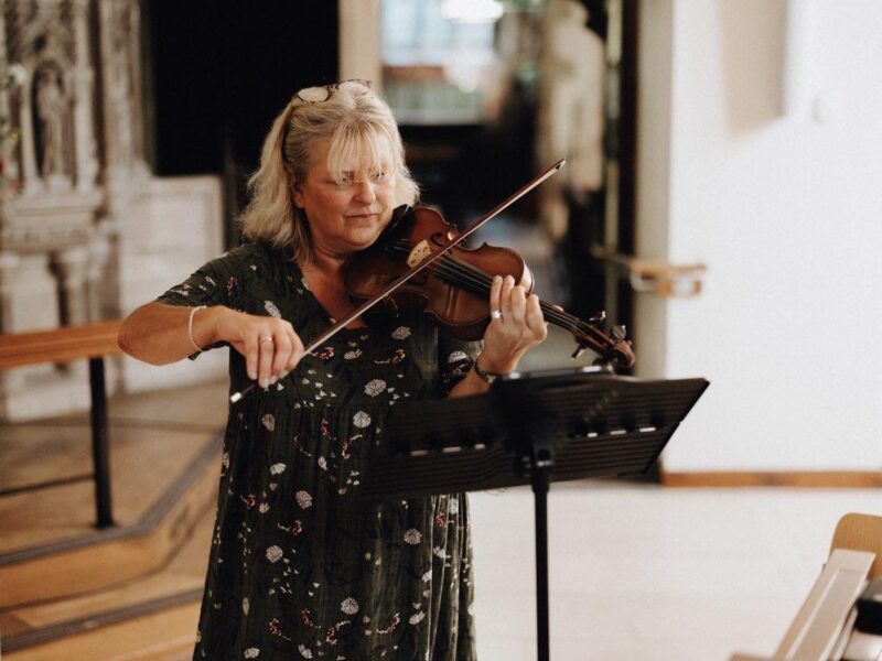 Versatile professional wedding violinist