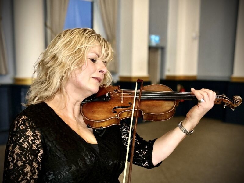 Versatile professional wedding violinist